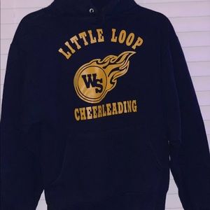 Navy blue event hoodie